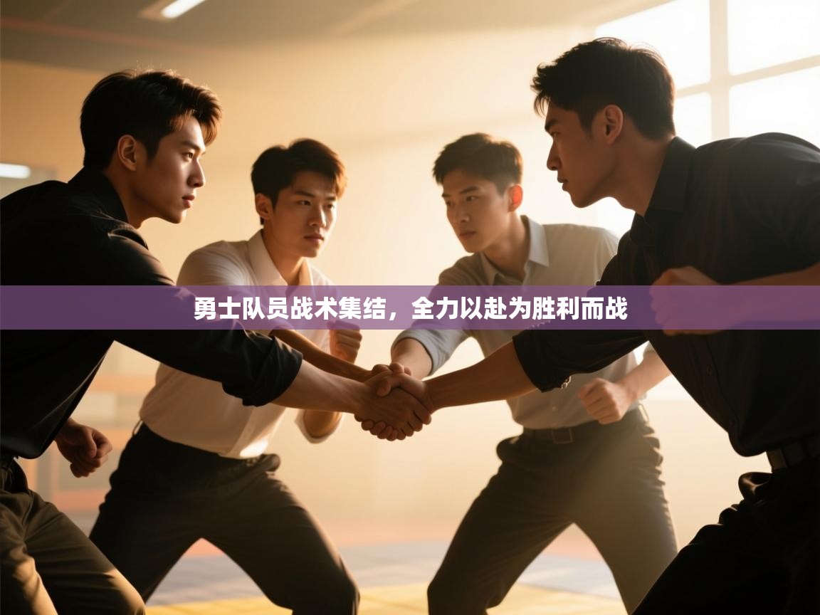 勇士队员战术集结，全力以赴为胜利而战  第1张